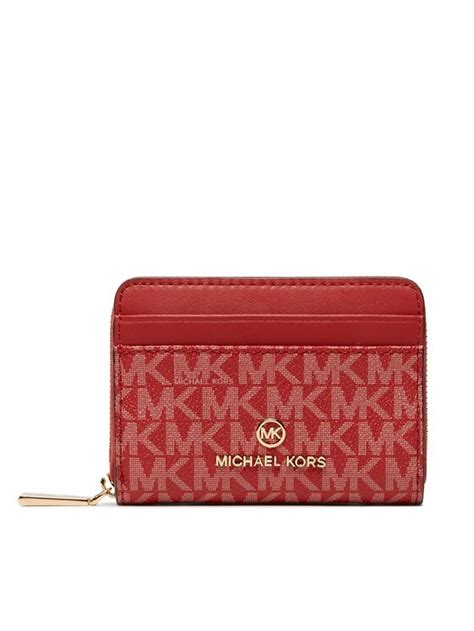 portefeuille rouge michael kors|portefeuille femme Michael Kors.